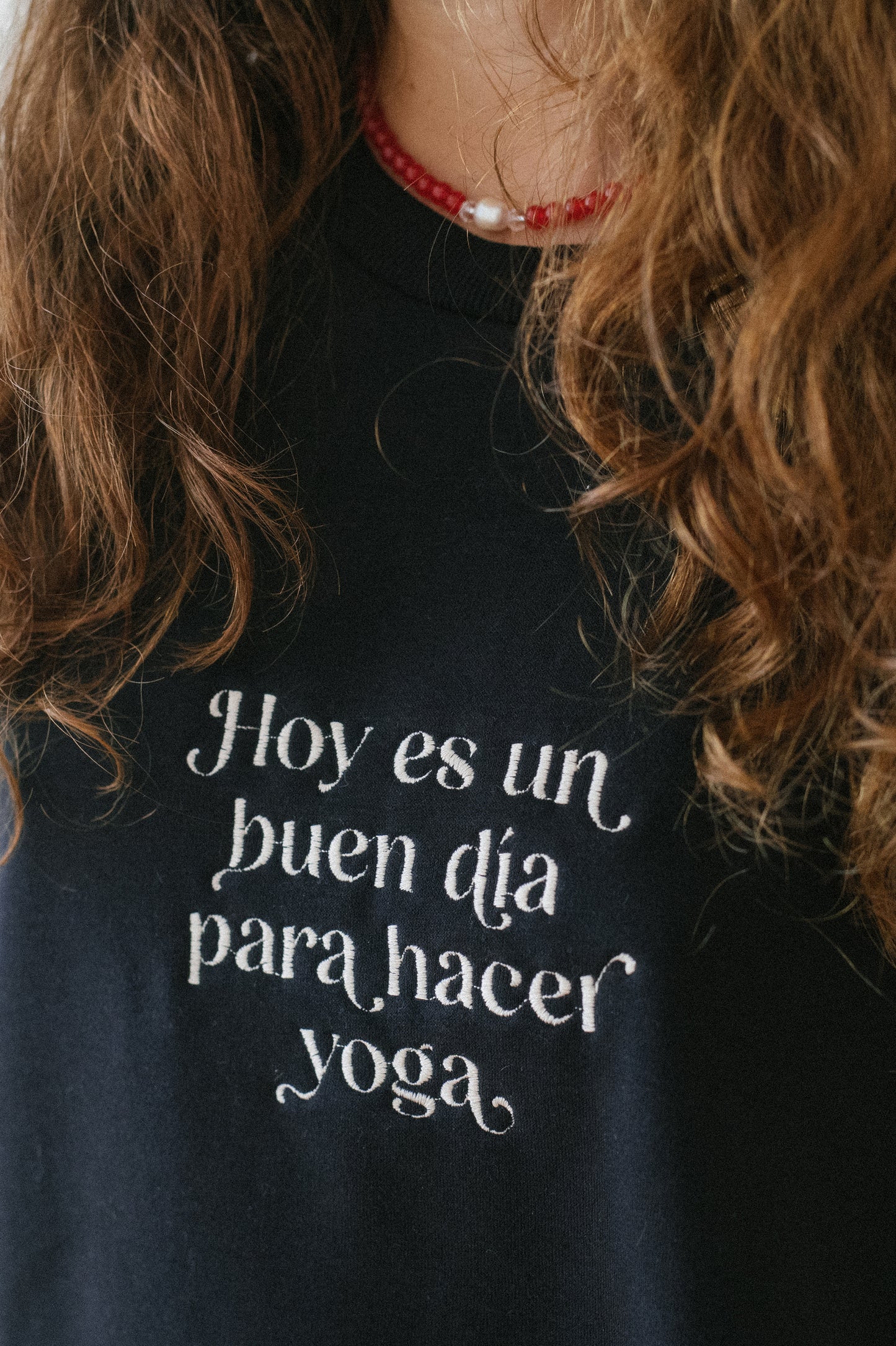 Buzo Hoy es un buen día para hacer Yoga