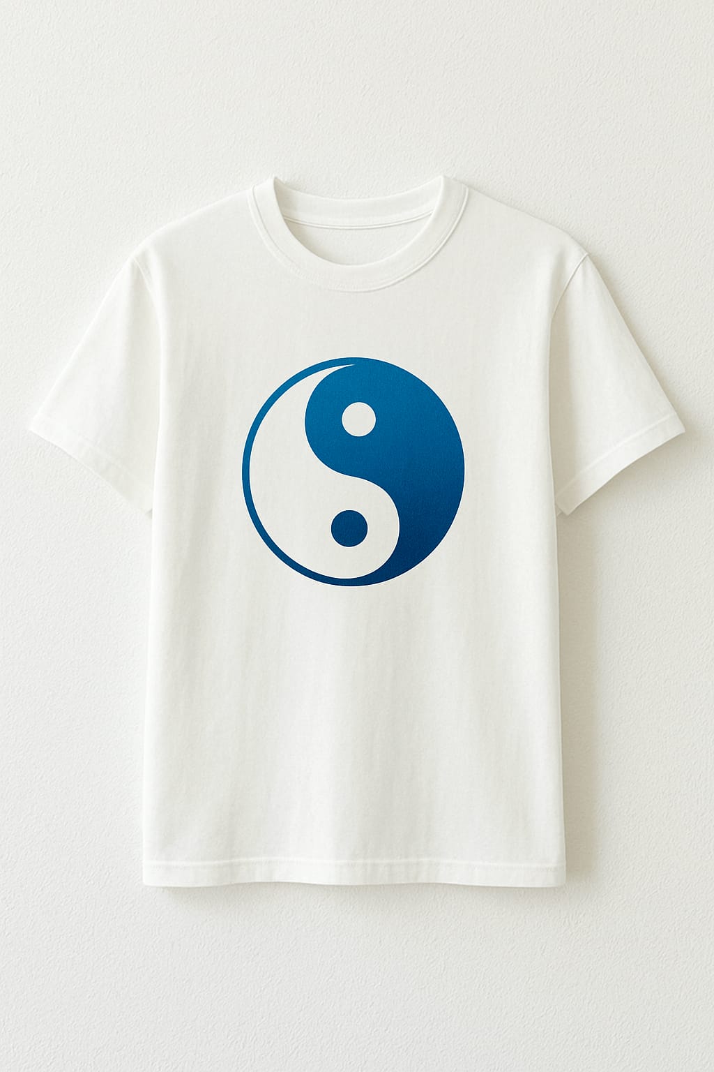 Remera degradé azules